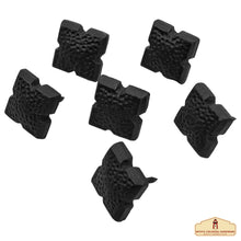 Load image into Gallery viewer, Studs in Set of 6 Pcs Solid Forged Iron Victorian, Colonial, Retro, Steampunck, Gothic, Baroque Medieval