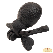 Load image into Gallery viewer, Black Bumblebee Door Knocker for Front Door 4.3 X 4.9 Inch.Handmade Delightful Detail, Sturdy & Durable at an Affordable Price. Unique Pear Shape, Easy to Install. Symbol of Good Fortune