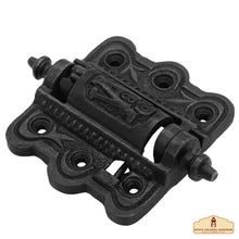 Load image into Gallery viewer, Professional Grade Quality Solid Heavy Duty Screen Door Hinges with Pair Oil Blackened Finish