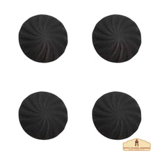 Load image into Gallery viewer, Hand Forged Iron Knob Set of 4 Pcs Solid CAST Iron Victorian, Colonial, Retro, Steampunck, Gothic, Baroque Medieval