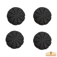 Load image into Gallery viewer, Hand Forged Iron Cabinet Knob Pull Antique Rustic Knobs for Kitchen Cabinet Drawer Pull Handles with Hardware: Pack of 4
