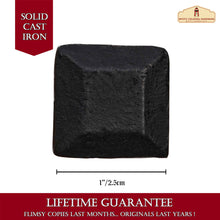Load image into Gallery viewer, Nails Iron Textured Iron Clavos Decorative Nails, Hand Forged, Natural Oil Blackened Finish, Set of 6 Pcs