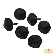 Load image into Gallery viewer, Nails Iron Clavos Decorative Nails, Hand Forged, Natural Oil Blackened Finish