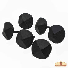 Load image into Gallery viewer, Nails Iron Clavos Decorative Nails, Hand Forged, Natural Oil Blackened Finish