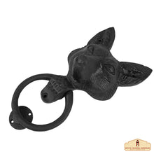 Load image into Gallery viewer, Squirrel Door Knocker : Solid FORGED Iron Victorian, Colonial, Retro, steampunck, Gothic, Baroque Medieval