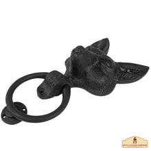 Load image into Gallery viewer, Squirrel Door Knocker : Solid FORGED Iron Victorian, Colonial, Retro, steampunck, Gothic, Baroque Medieval