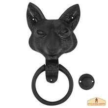 Load image into Gallery viewer, Squirrel Door Knocker : Solid FORGED Iron Victorian, Colonial, Retro, steampunck, Gothic, Baroque Medieval