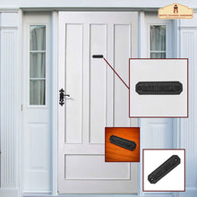 Load image into Gallery viewer, Rustic Cast Iron Bathroom Sign Plate: Ideal for Victorian, Colonial, Retro, Steampunk, Gothic, and Baroque Settings, (11.5x3.2) cm