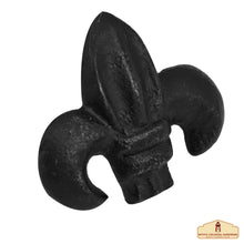 Load image into Gallery viewer, Hand-Forged Iron Fleur DE LIS CLAVOS - Set of 6