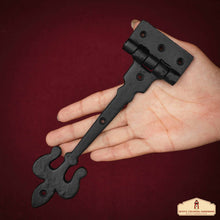 Load image into Gallery viewer, Professional Grade Quality Solid Heavy Duty Screen Door Hinges with Pair Oil Blackened Finish