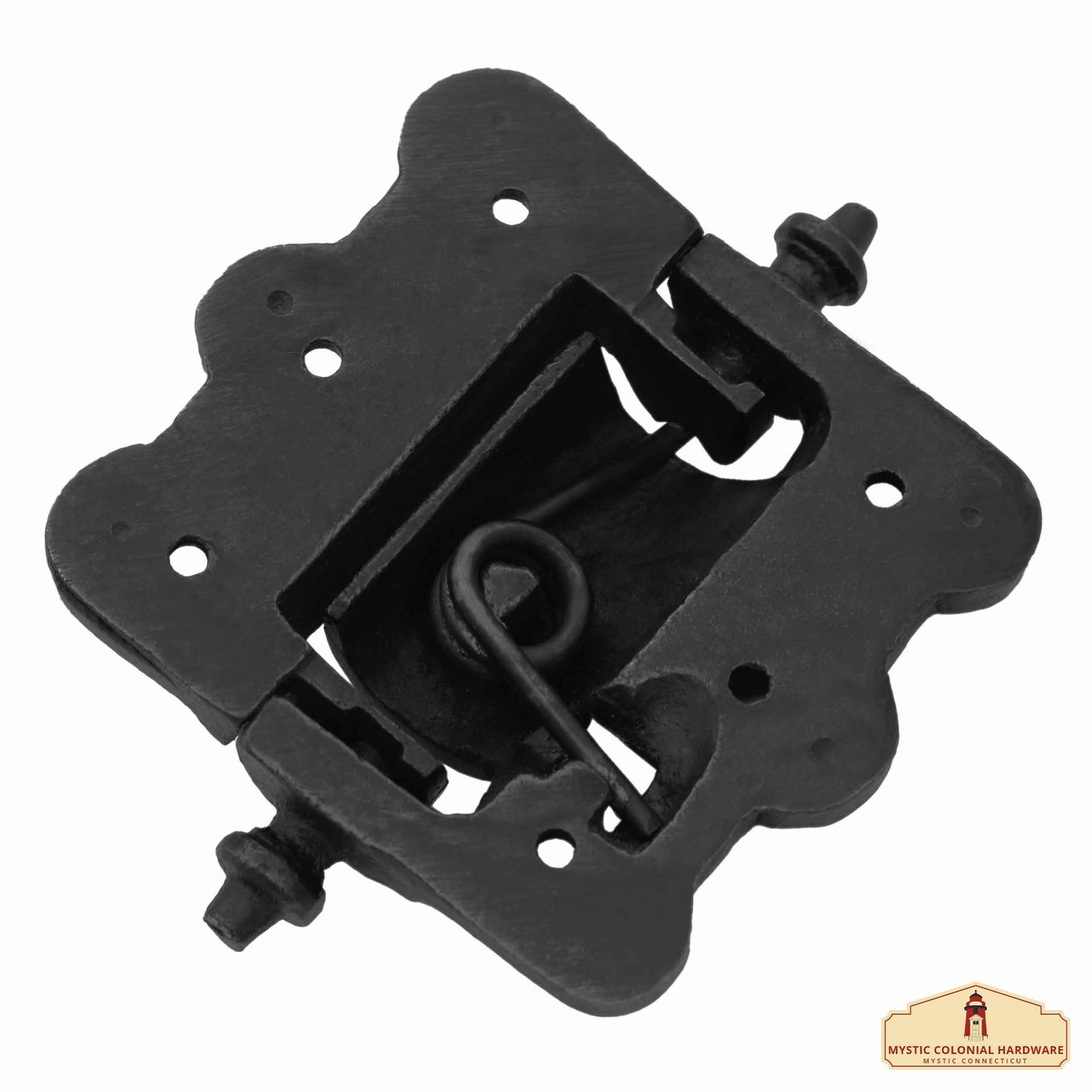 Professional Grade Quality Solid Heavy Duty Screen Door Hinge with Pair Oil Blackened Finish