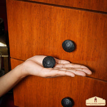 Load image into Gallery viewer, Hand Forged Iron Square Knob - 1 1/4 Inch Diameter (4-Set)