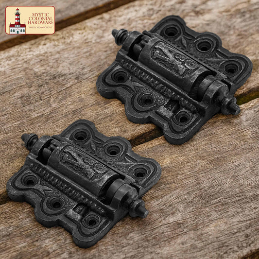 Vintage Cast Iron Door Hinge – Victorian Style