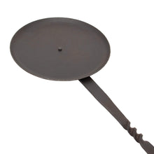 Load image into Gallery viewer, Medieval Hand Forged Cooking Pan With Long Handle for Fire Pit