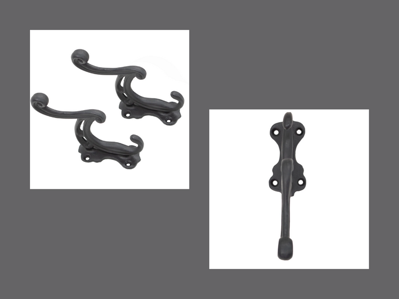 Release Your Inner History Buff With Colonial Home Fixtures: Iron Coat Hooks And Other Hardware!