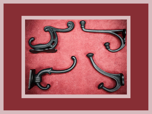 cast iron wall hooks