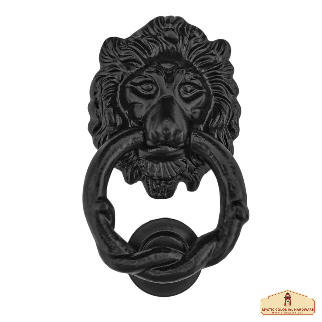 Lion Head Front Door Knocker Artisan Made Antique Door Knocker Ring
