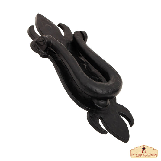 Solid Venetian Door Knocker, Victorian Front Door Knocker Artisan Made Antique Knocker