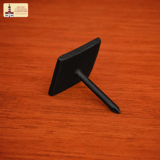 Nails Iron Textured Iron Clavos Decorative Nails, Hand Forged, Natural Oil Blackened Finish