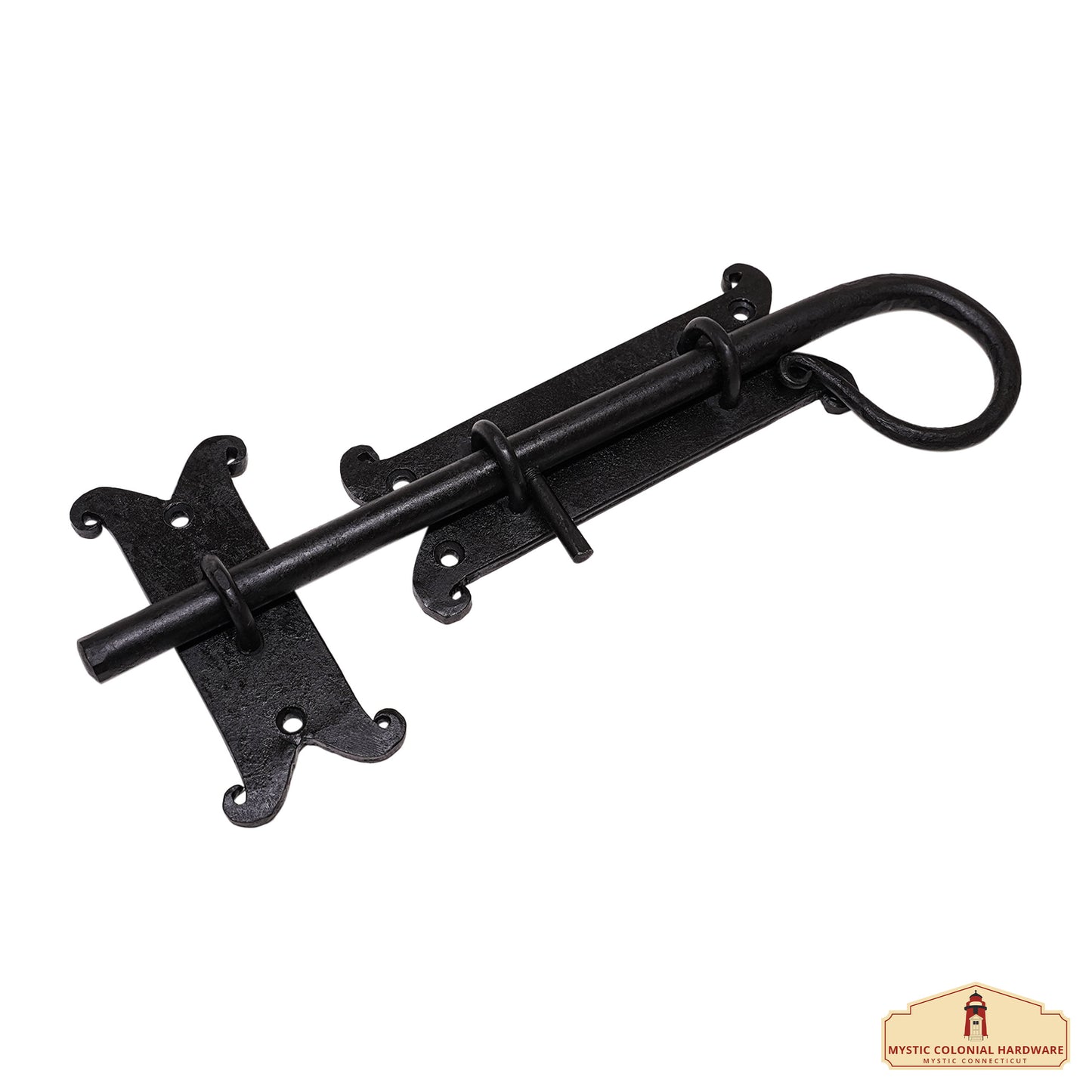 Primitive Flush Surface Bolt with Sliding Pin