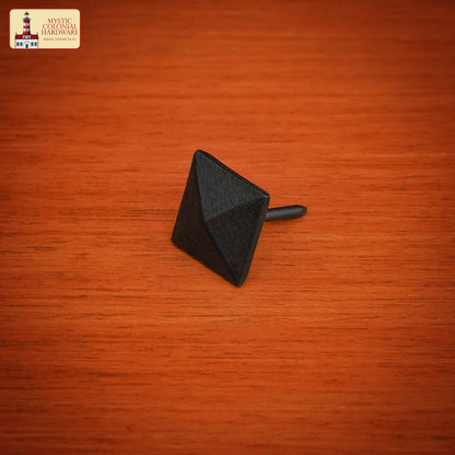 Nails Iron Textured Iron Clavos Decorative Nails, Hand Forged, Natural Oil Blackened Finish