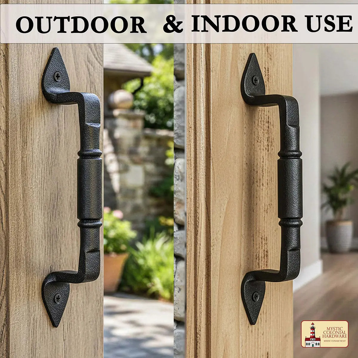 Rustic Door Pull - Set of 2
