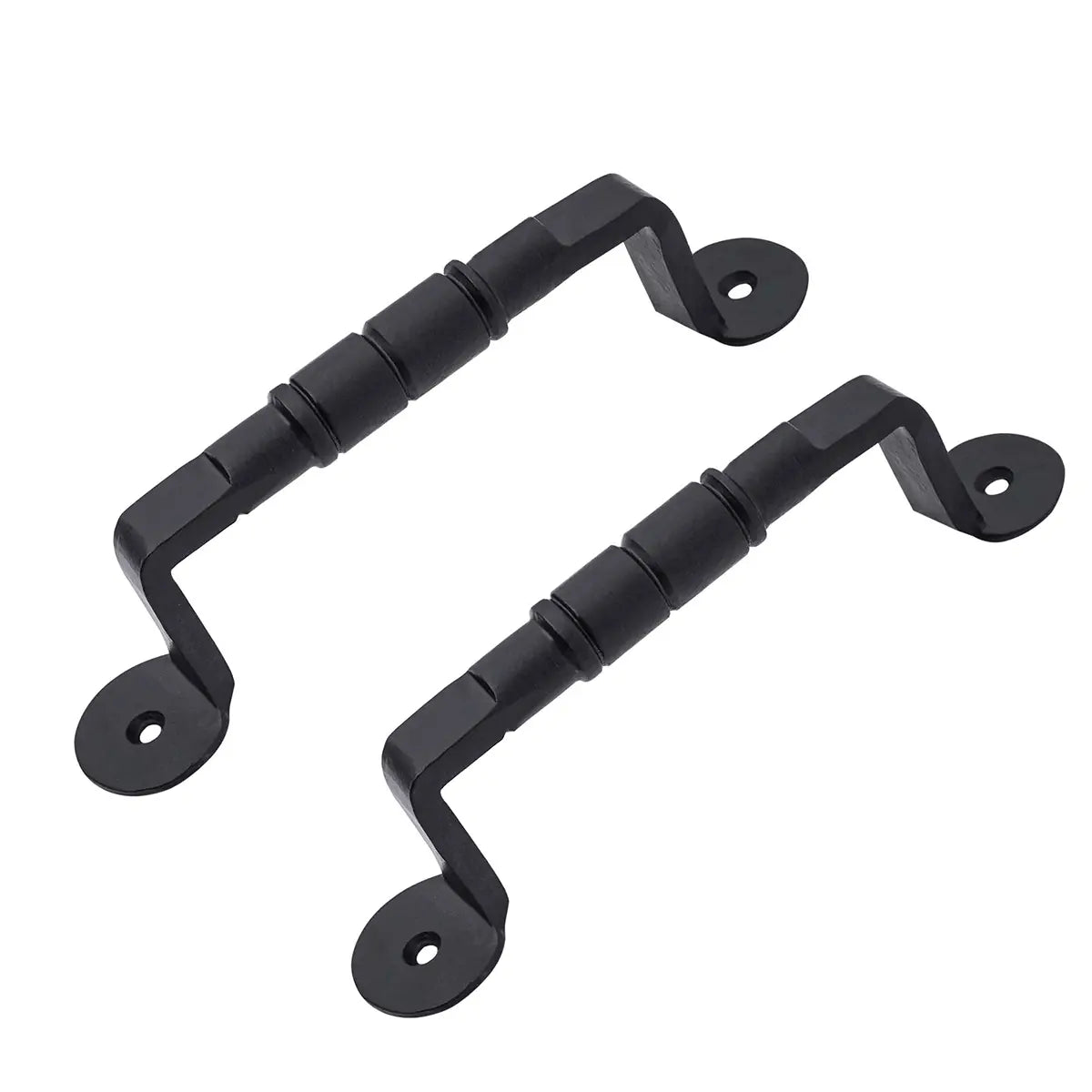 Barrel Shaped Iron Pull Handle Set of 2