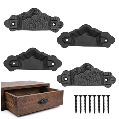 Rustic Cast Iron Drawer Pull