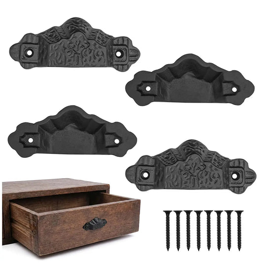 Rustic Cast Iron Drawer Pull