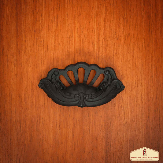 Hand Forged Iron Cabinet Knob Pull Antique Rustic Knobs for Kitchen Cabinet Drawer Pull Handles with Hardware: Pack of 4