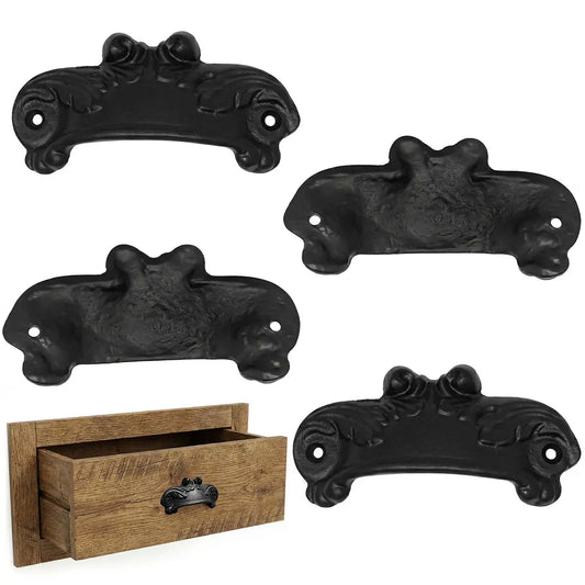 Victorian Cast Iron Cup Pulls