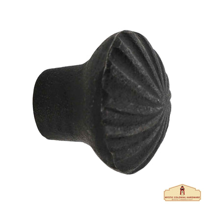Hand Forged Iron Knob Solid CAST Iron Victorian, Colonial, Retro, Steampunck, Gothic, Baroque Medieval