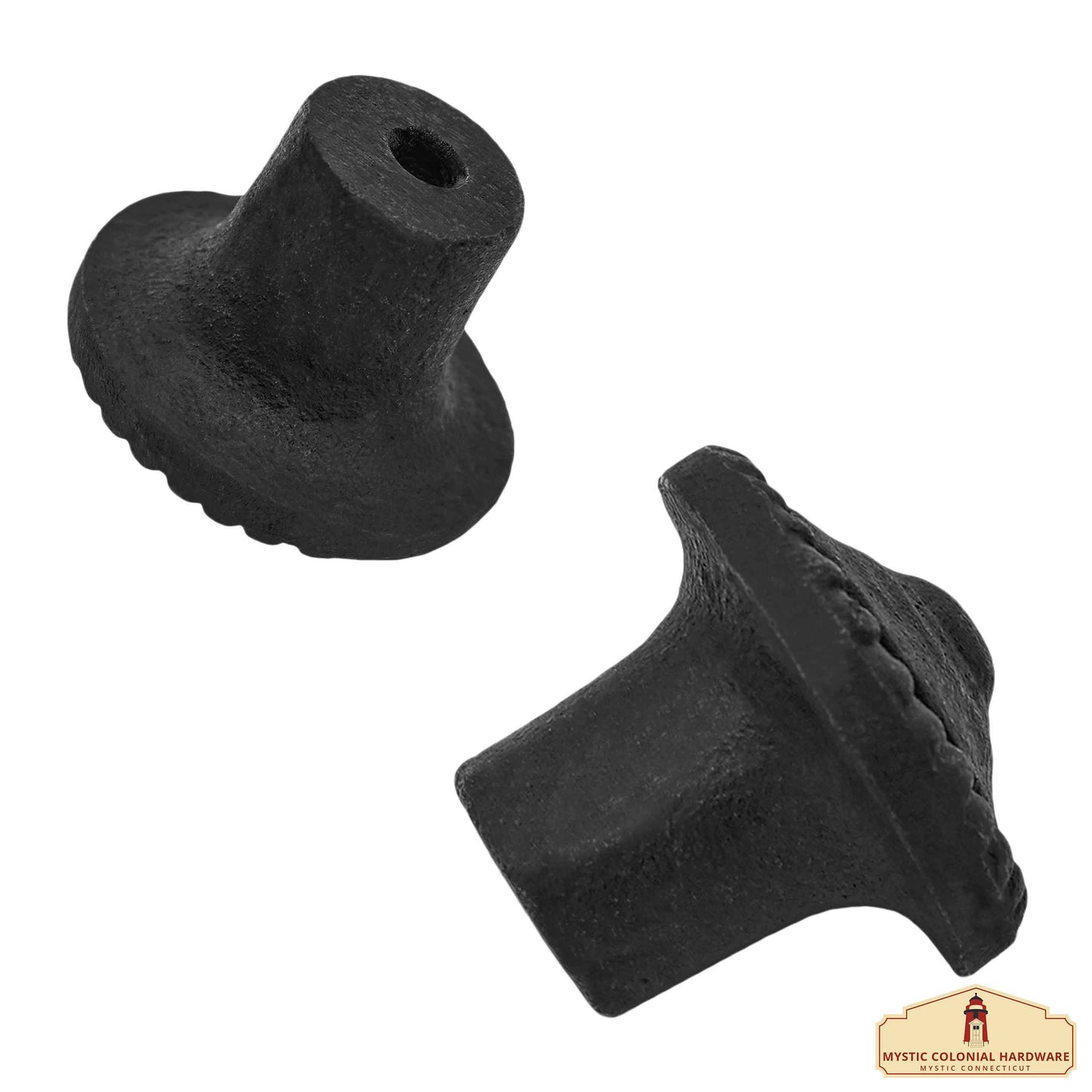 Hand Forged Iron Cabinet Knob Pull Antique Rustic Knobs for Kitchen Cabinet Drawer Pull Handle with Hardware