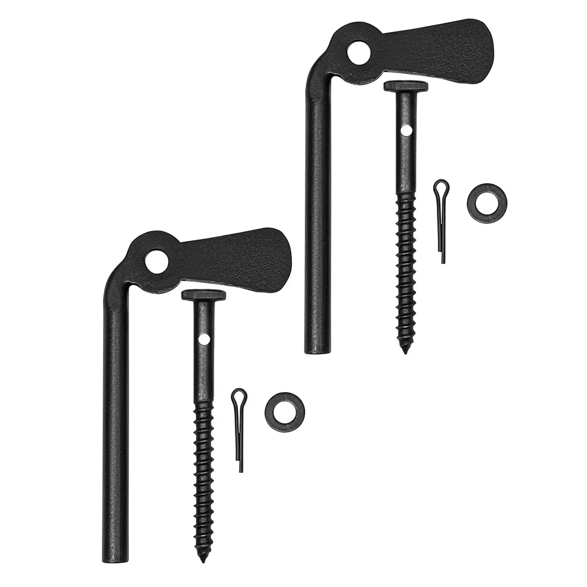 Iron Shutter Holdbacks Set of 2