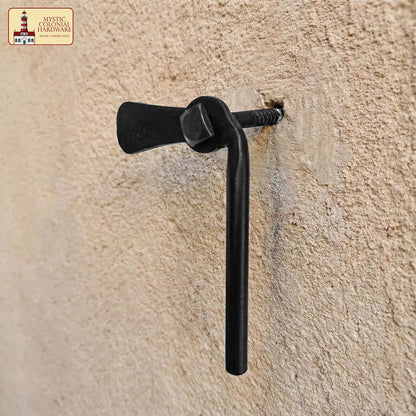 Iron Shutter Holdbacks Set of 2