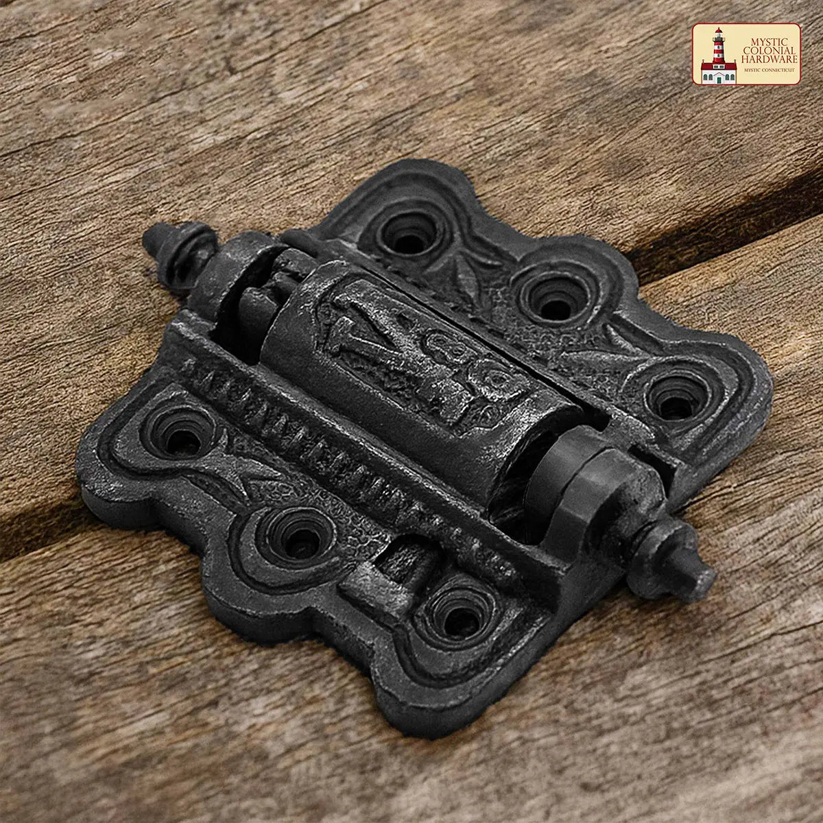 Vintage Cast Iron Door Hinge – Victorian Style