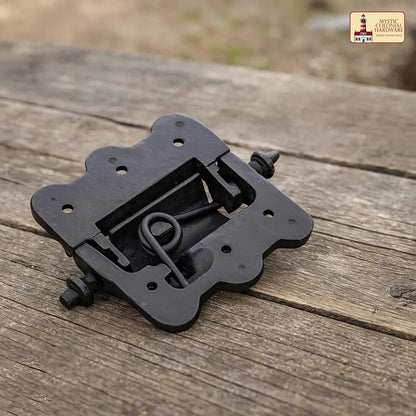 Vintage Cast Iron Door Hinge – Victorian Style