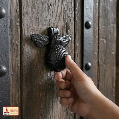Bumblebee Door Knocker – Solid Cast Iron Front Door Knocker