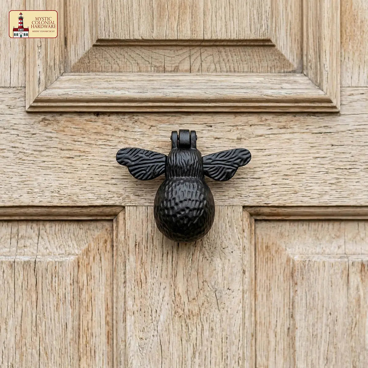 Bumblebee Door Knocker – Solid Cast Iron Front Door Knocker