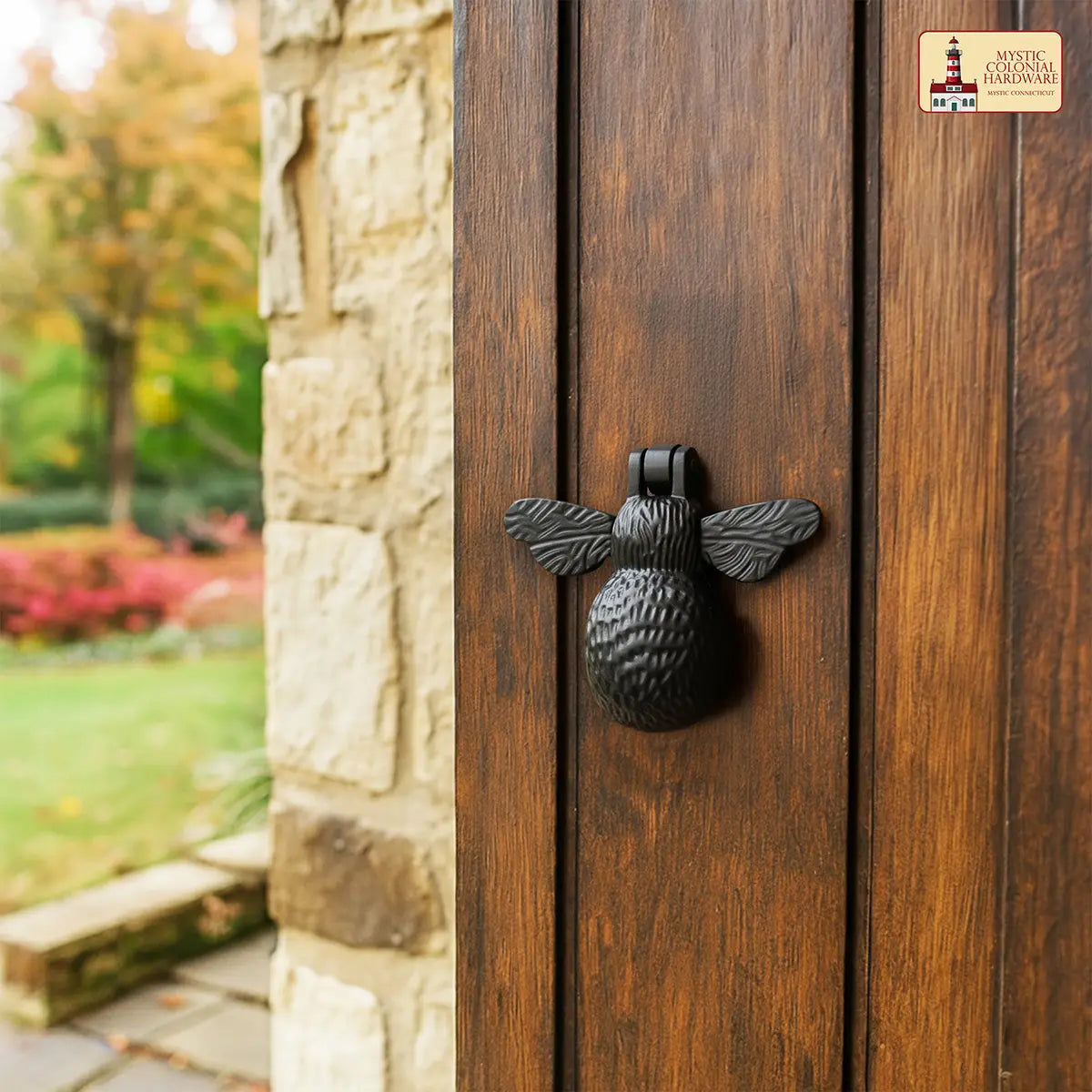 Bumblebee Door Knocker – Solid Cast Iron Front Door Knocker