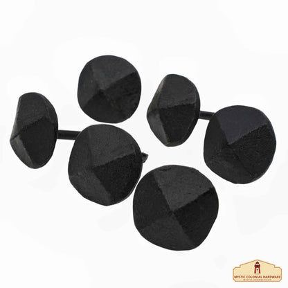 Nails Iron Clavos Decorative Nails, Hand Forged, Natural Oil Blackened Finish