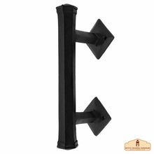 Load image into Gallery viewer, Medieval Style Castle Door Handle: Solid Hand Forged Iron
