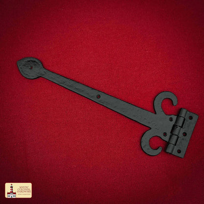 Cast Iron Door Hinge – Rustic Medieval Style Hardware