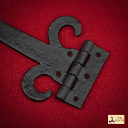 Cast Iron Door Hinge – Rustic Medieval Style Hardware