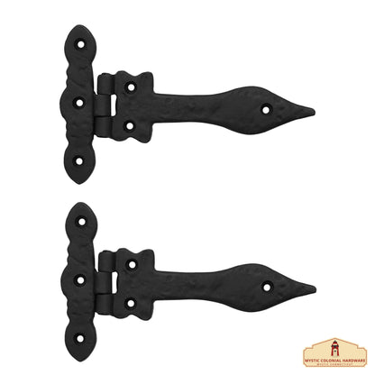 Professional Grade Quality Solid Heavy Duty Screen Door Hinges with Pair Oil Blackened Finish