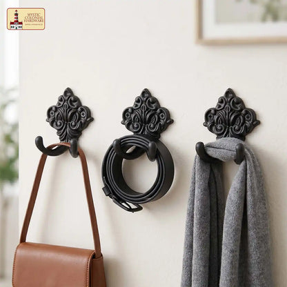 Double Prong Wall Hooks Set of 2