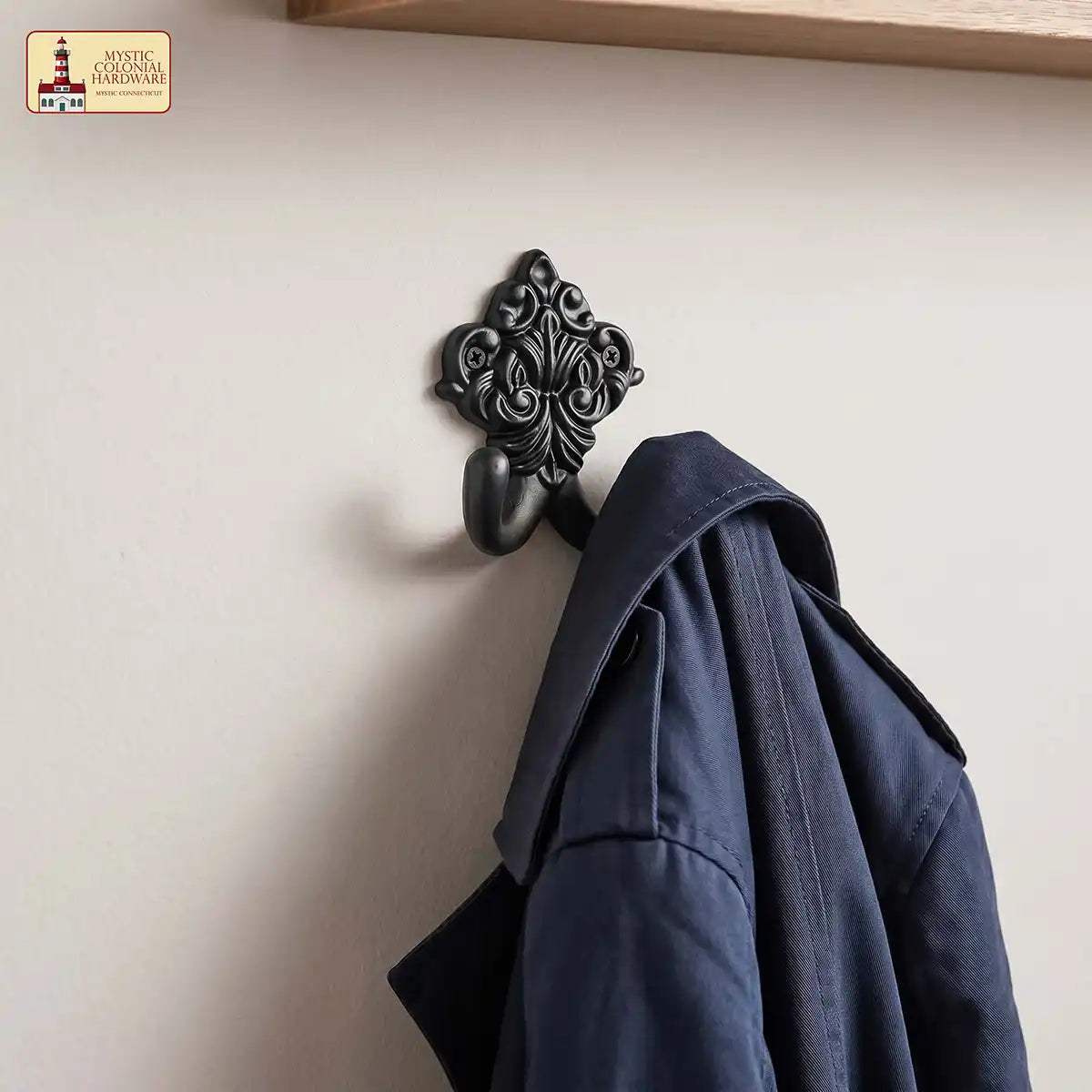 Double Prong Wall Hooks Set of 2