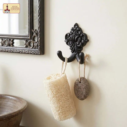 Double Prong Wall Hooks Set of 2