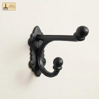 Vintage Dual Wall Hooks Set of 2