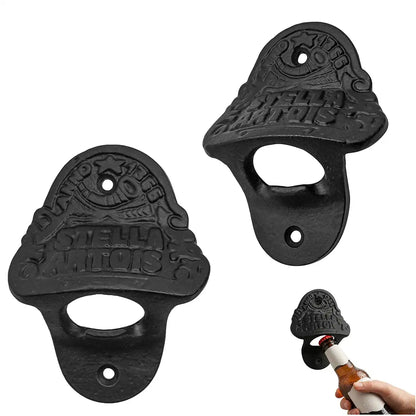 Stella Artois Iron Bottle Opener Set of 2